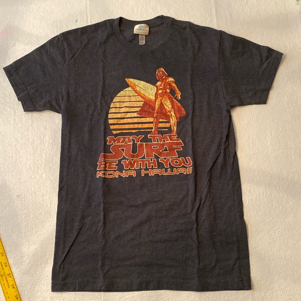 Surfboard Darth Vader t-shirt, Kona